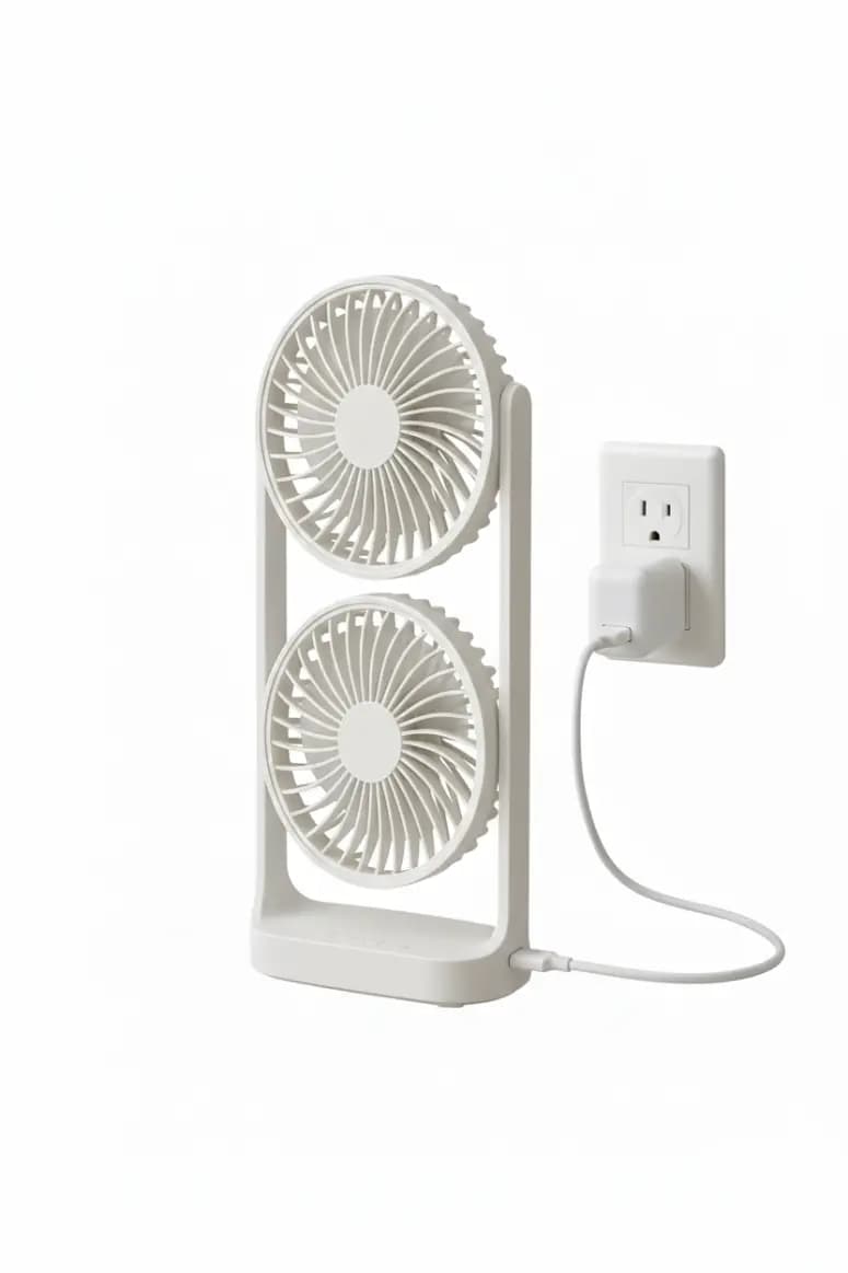 SB-052 Portable Desktop Fan – 3600mAh Rechargeable Battery