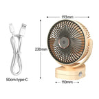DP Mini Rechargeable Fan DP-7638 – Long Backup Portable Fan